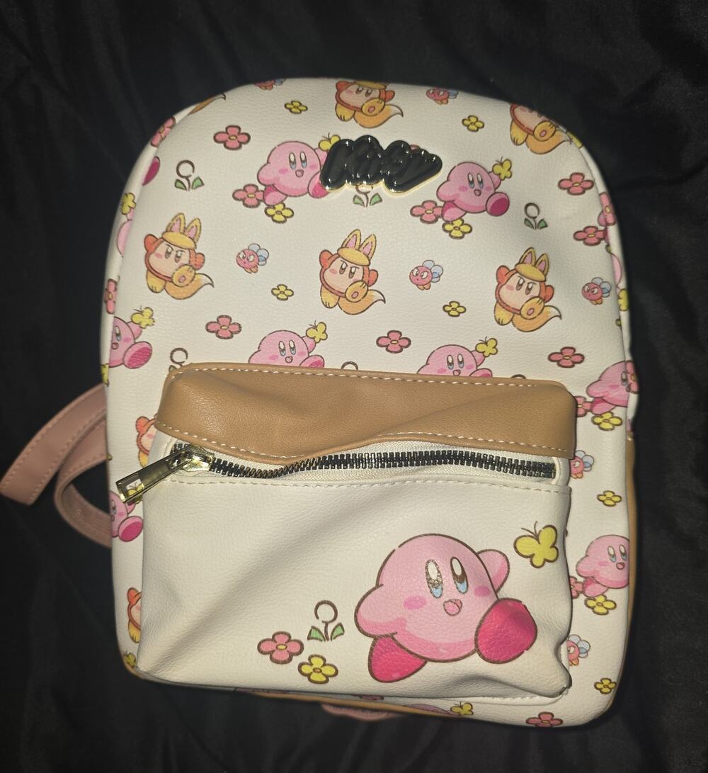 Kirby brand mini backpack bookbag bag tote!